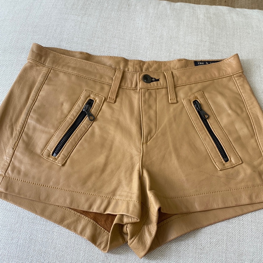 Neiman Marcus Brand Rag And Bone Used Camel Leath… - image 1